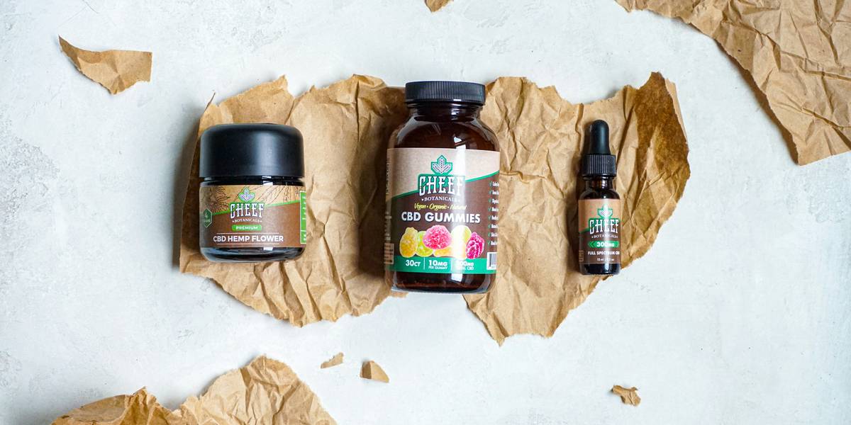 Image showing synthetic vs organic skincare products side by side