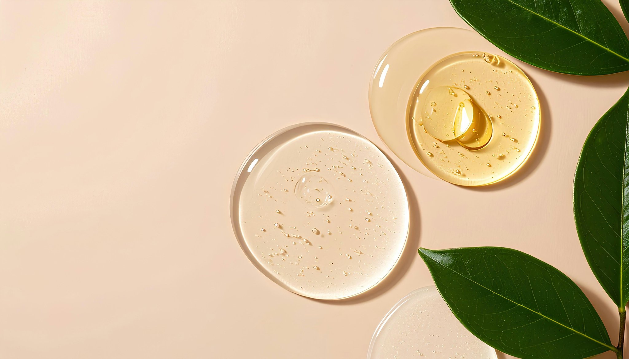 Woman doing a patch test on her wrist